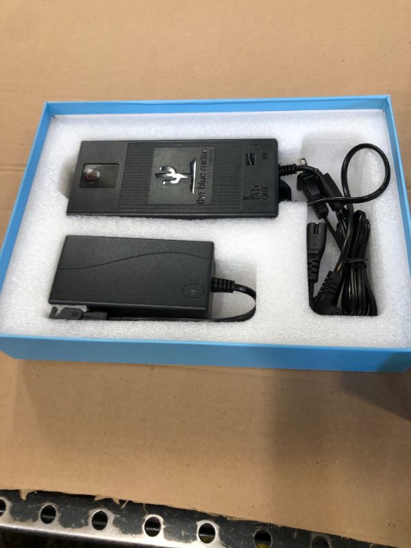 Photo 1 of The Blue Cactus Rechargeable Battery Pack for Reclining Furniture - 2500mAh Battery, Charger, Cords, 2-Pin Connector - Wireless with LED & Low Charge Alert - Couch Recliner Battery Pack Rechargeable