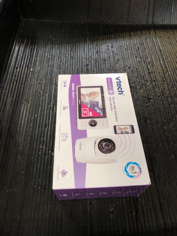 Photo 1 of VTech Upgraded Smart WiFi Baby Monitor, 1080p FHD Camera and 5" HD IPS Display, Free App with Motion Video, Sound/Motion Detection and Notifications, Fully Remote Pan-Tilt-Zoom: VM901