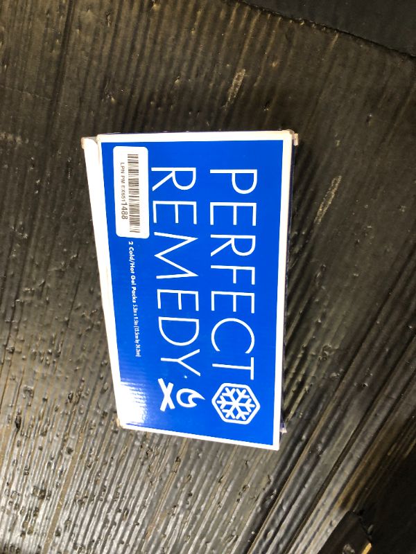 Photo 1 of Perfect Remedy 2-Pack Gel Ice Packs for Injuries Reusable, Hot & Cold Pack That’s Durable, Soft & Flexible, Fast Relief & Recovery (Blue, Reg 2PK)