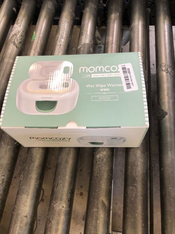 Photo 1 of Momcozy Baby Wipe Warmer, Innovative Spring Design, Large Capacity Wipes Dispenser, Fast and Even Heating, 4 Modes of Temperature Heating Control, Diaper Wipe Warmer with Night Light