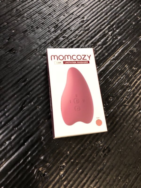 Photo 1 of Momcozy Warming Lactation Massager 2-in-1, Soft Breast Massager for Breastfeeding, Heat + Vibration Adjustable for Clogged Ducts, Improve Milk Flow, Engorgement