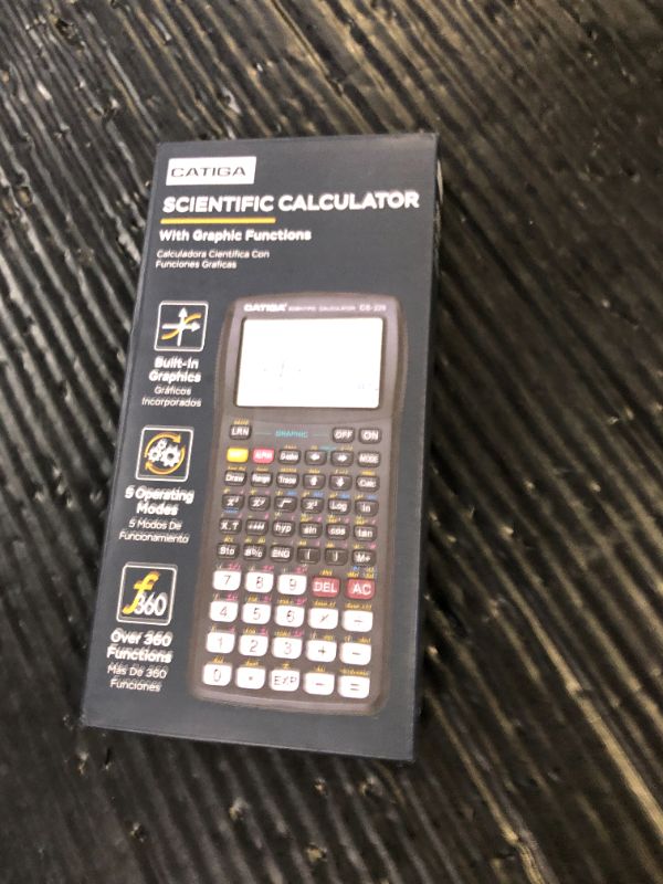 Photo 1 of CATIGA Scientific Calculator with Graphic Functions, Multiple Modes with Intuitive User Interface for Beginners and Advanced Courses, High School or College, CS-229