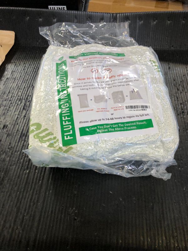 Photo 1 of Mattress Topper Twin Size, Cooling Extra Thick Breathable Viscose Made from Bamboo Mattress pad, Soft Quilted Fitted Mattress Cover with 1000 GSM Down Alternative Fill (8-21”Deep Pocket)