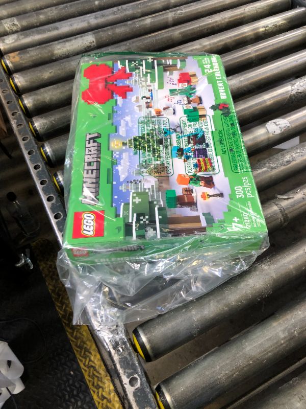 Photo 1 of LEGO Minecraft Advent Calendar 2025 Building Toy - Kids Holiday Countdown Set for Boys & Girls, Ages 7+ - 24 Buildable Surprises & 8 Minifigures for Gamers - Collectible Gift for Christmas - 21280