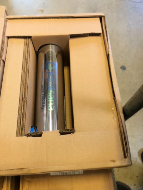Photo 1 of Aquasana Whole House Well Water Filter | 500K Gallons | UV, Carbon & KDF | Salt-Free Softener Alternative | Install Kit | Tackles up to 99.99% Chlorine, Bacteria, Viruses & Scale | EQ-WELL-UV-PRO-AST
