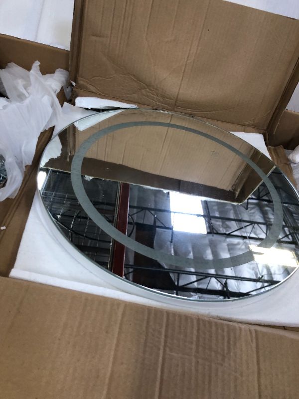 Photo 1 of Vabches Vanity Desk with Mirror and Lights, Makeup Vanity Desk with Charging Station, 3 Lighting Modes & Adjustable Brightness Dressing Table with 2 Drawers for Bedroom Dressing Room