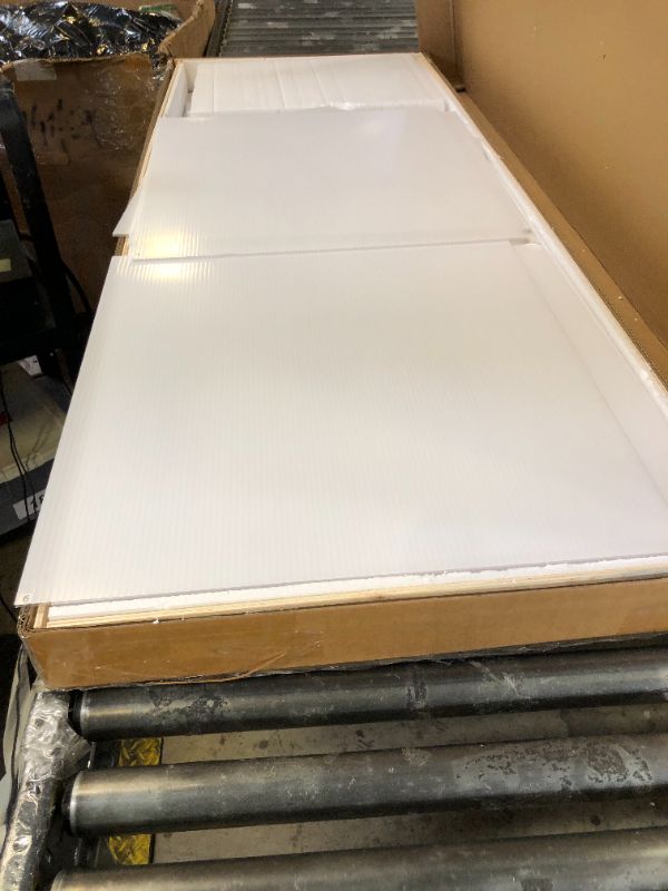 Photo 1 of PARTS ONLY ----- Corrugated Plastic Sheets DIFFERENT SIZES NO MODEL 
 