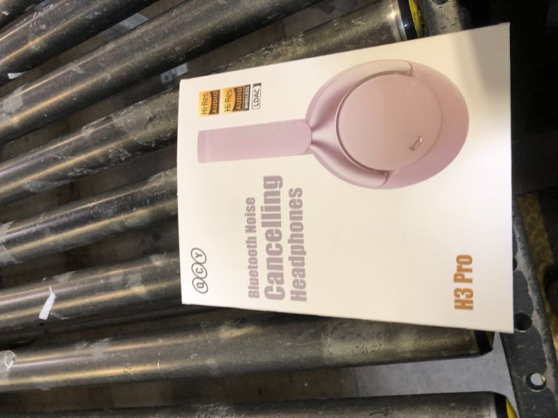 Photo 1 of QCY H3 PRO Adaptive ANC Wireless Headphones Over Ear, 50dB Active Noise Cancellation with Multiple Modes, LDAC Hi-Res Wireless Audio, 55H Playtime, Custom EQ via App, Bluetooth 5.4