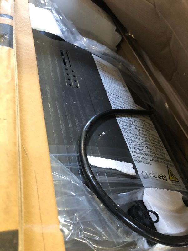 Photo 1 of Whynter Portable Air Conditioner 14,000 BTU with Dual Hose Dehumidifier & Cooling Fan for 500 Sq Ft Rooms, Includes AC Unit Window Kit, ARC-14S (9,500 SACC)