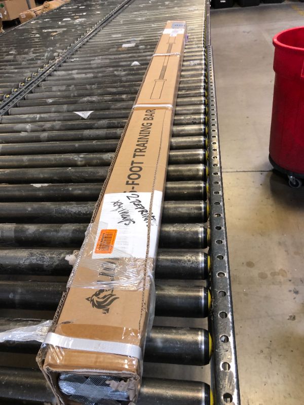 Photo 1 of LIONSCOOL Premium 6ft Barbell (Black E-coating, 6FT, 500LBS)