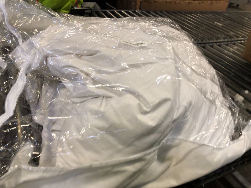 Photo 1 of Serta Goose Feather Down Fiber Cotton Comforter Queen Size - 100% Cotton Duvet Insert - Hotel Luxury Hypoallergenic Bedding Comforter All Season Medium Warmth 90 x 90 Inch White