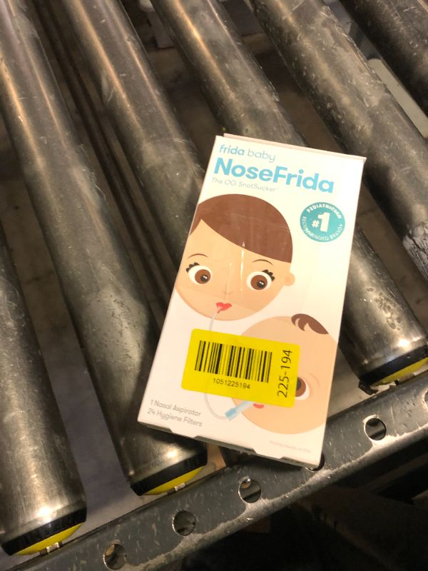 Photo 1 of Frida Baby NoseFrida SnotSucker for Baby, Nasal Aspirator for Baby, Nose Sucker Baby Nasal Aspirator for Baby, Congestion Relief with 24 Extra Hygiene Filters