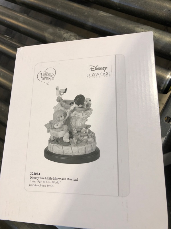Photo 1 of Precious Moments 202033 Disney The Little Mermaid Love Brings Our Worlds Together Resin Musical