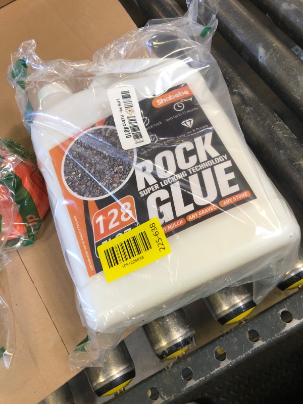Photo 1 of Rock Glue, Mulch Glue 1Gallon- Fast-Drying Adhesive for Landscaping Rocks, Small Pebbles, Pea Gravel Stabilizer & Mulch Binder | Weather-Resistant Outdoor Stabilizer for Driveways, Gardens, Walkways