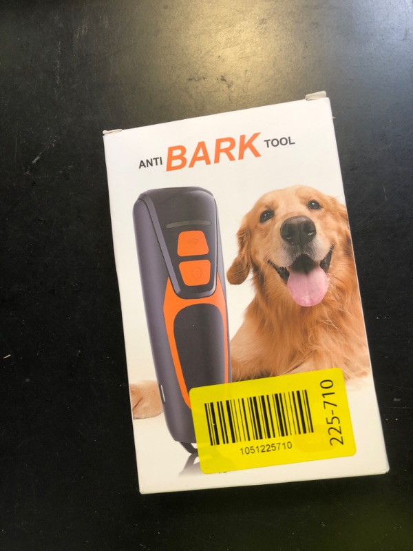 Photo 1 of Arien Dog Bark Deterrent Devices, Rechargeable Ultrasonic Anti Barking Device for Dogs, Orange