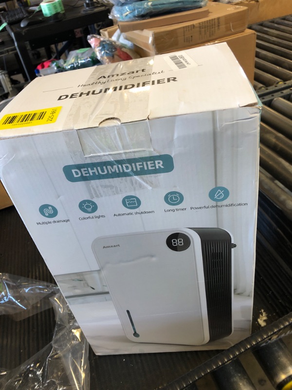 Photo 1 of Dehumidifier, Dehumidifiers for Home (1000 sq.ft), 98 OZ Dehumidifier for Basement