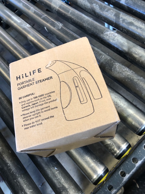 Photo 1 of HiLIFE Steamer for Clothes, Portable Handheld Design, 240ml Big Capacity, 700W, Strong Penetrating Steam, Removes Wrinkle, for Home, Office(ONLY FOR 120V) (Blue)