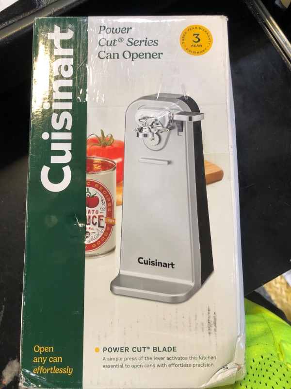 Photo 1 of Cuisinart CCO-55 Deluxe, Chrome Electric Can Opener, Silver