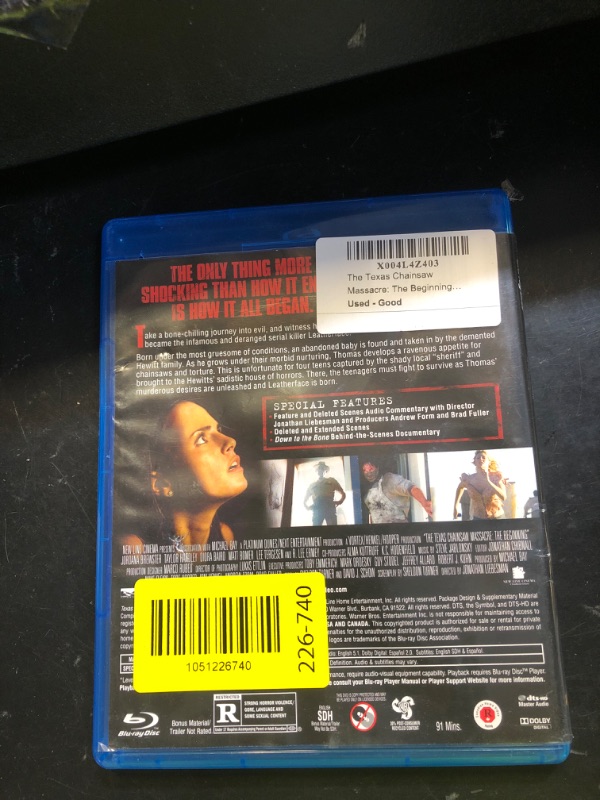 Photo 1 of The Texas Chainsaw Massacre: The Beginning (BD) (Rated) [Blu-ray]