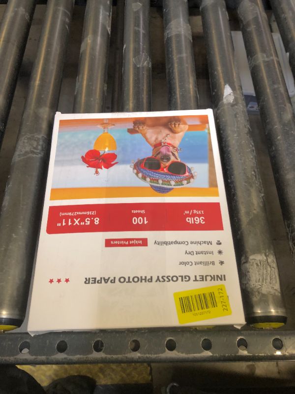 Photo 1 of Koala Glossy Thin Inkjet Printer Paper for DIY Chip Bag and Print Brochure Flyer 8.5x11 Inches 100 Sheets 36LB for Inkjet Printers Use DYE INK