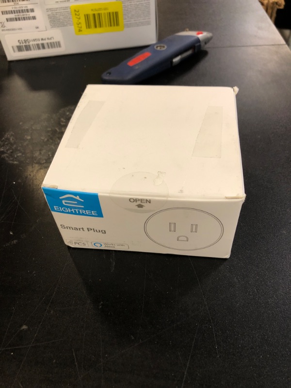 Photo 1 of EIGHTREE Bluetooth Smart Plugs That Work with Alexa APP Only, Plug in Then Alexa Direct Connected, Smart Plug Voice Control, Outlet Timer, 10A Smart Outlet