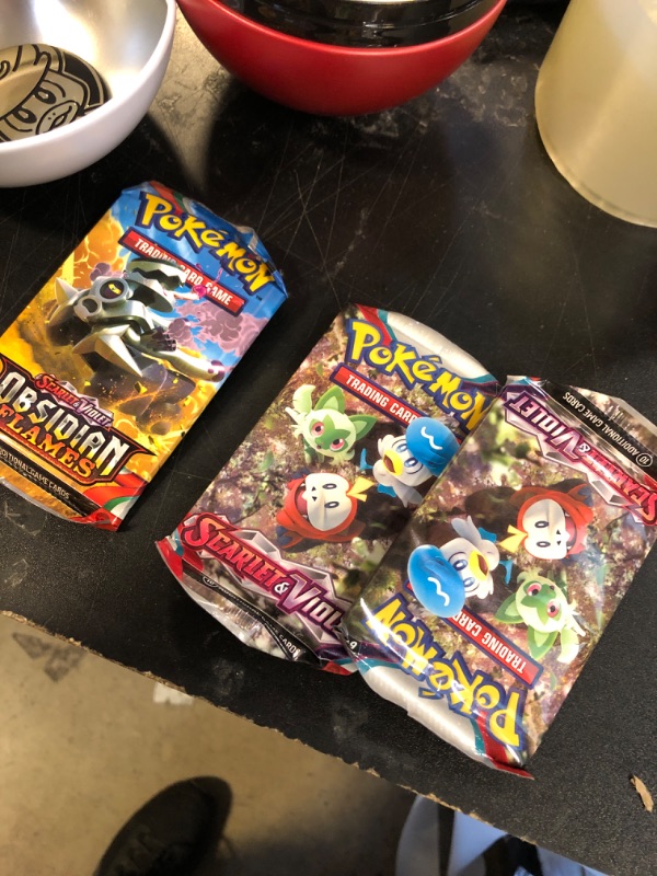 Photo 1 of Pokémon TCG: Poké Ball Tin 3-Pack Bundle 2024- Poké Ball, Premier Ball, Moon Ball. Amazon Exclusive ( Includes 9 Scarlet & Violet Booster Packs + Stickers)