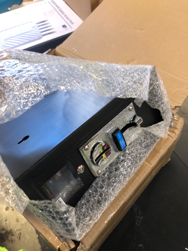 Photo 1 of Sintron ST-005 220V LCD Coin & Mobile Payment for Apple Pay Paypal Operated Timer Control Power Box with NEMA 10-30R 3 Prong for Vending Machine, Massage Chairs, Shoe Polishers, Washing Machines,Dryer