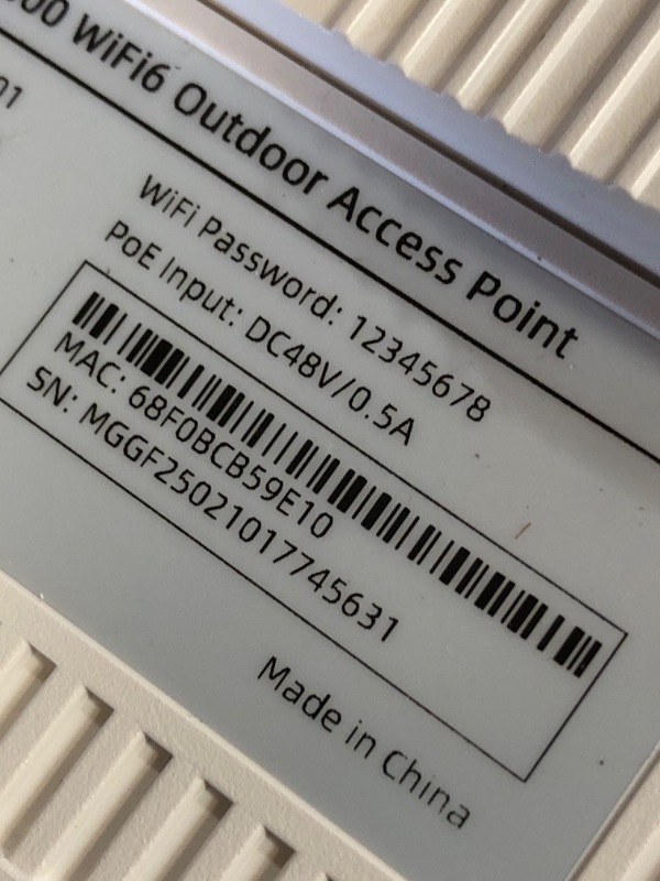 Photo 1 of Outdoor WiFi Extender,SQECH AX3000 Dual-Band Wireless Access Point,Long Range Outdoor WiFi Extender with 5x8dBi Antennas/48V PoE Adapter/IP67 Waterproof,Up to 256 Devices for Farm,Yard,Campsite