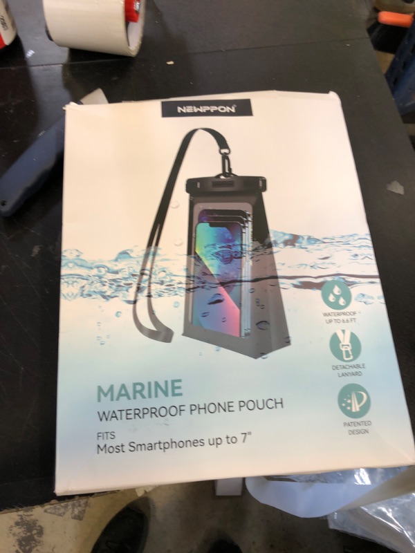 Photo 1 of 4 Pack Floating Waterproof Phone Pouch - Float Clear Cell Holder Protector with Lanyard - Universal Large Floatable Water Proof Dry Bag Case for iPhone 16 Pro Max Samsung Galaxy - Beach Swimming Pool