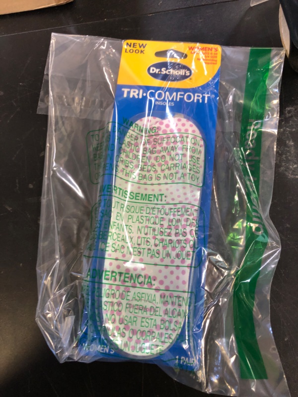 Photo 1 of Dr. Scholl's Tri-Comfort Insoles - for Heel; Arch Support and Ball of Foot with Targeted Cushioning (for Women's 6-10)