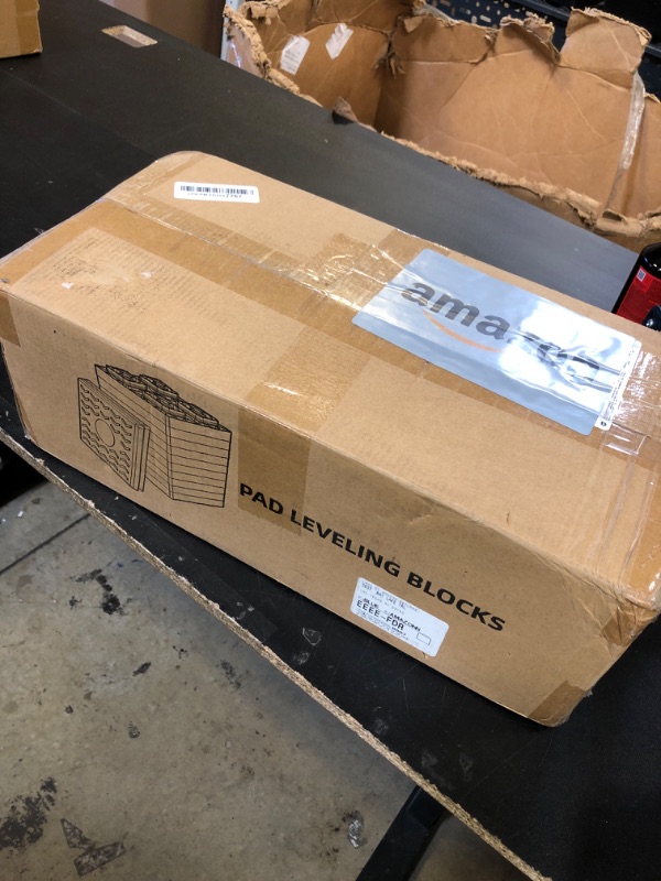 Photo 1 of Kohree Heavy Duty RV Leveling Blocks, 12 Pack Camper Leveling Blocks with Storage Bag, Interlocking Sturdy RV Blocks for Single and Dual Wheels, Stabilizer, Jack, Travel Trailer Accessories