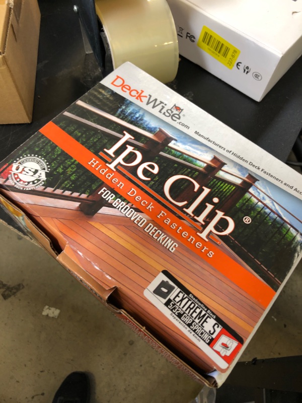 Photo 1 of IPE CLIP HIDDEN DECK FASTNERS 100 SQ . FT