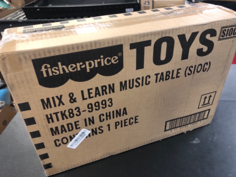 Photo 1 of Fisher-Price Laugh and Learn Baby and Toddler Toy Mix and Learn DJ Table Musical Activity Center with Lights and Sounds for Ages 6+ Months