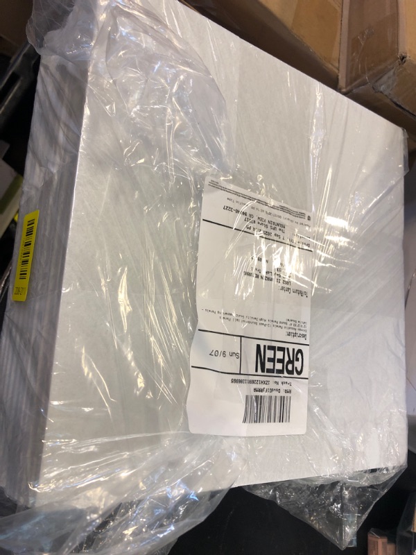 Photo 1 of Ekkogo Acoustic Panels 12-Pack Soundproof Wall Panels 12"X12"X0.4" Sound Panels High Density Sound Dampening Panels - [White Square]