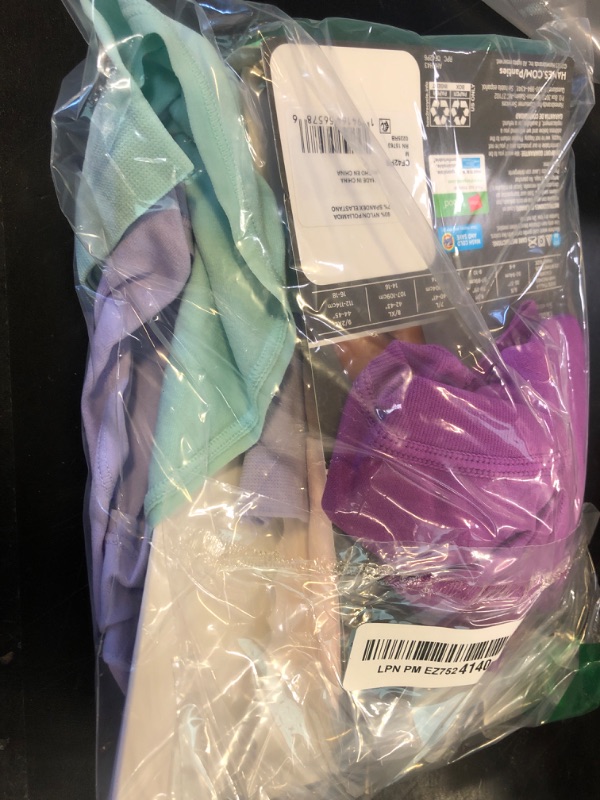 Photo 1 of Hanes Pack, ComfortFlex Fit Panties, Seamless Underwear for Women, 6-Pack, Assorted Colors, Medium