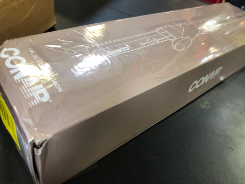 Photo 1 of Conair Double Ceramic Long Barrel 1-Inch XL Curling Iron, 1.0" Extra Long Barrel Produces Classic Curls – for use on Medium and Long Hair
