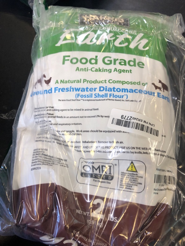 Photo 1 of Harris Diatomaceous Earth Food Grade, 2lb OMRI Listed - Approved for Organic Use