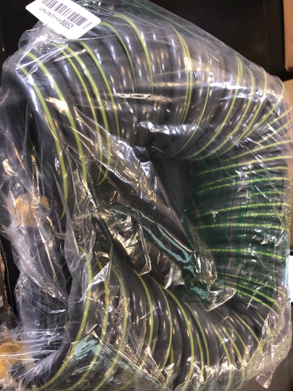 Photo 1 of Coil Hose 50FT EVA Coil Garden Hose With 3/4'' Brass Connector Coiled Water Hose Lightweight And No Kink Includes 7 Patterns Spray Nozzle For Outdoors Lawn Watering Car Washing
