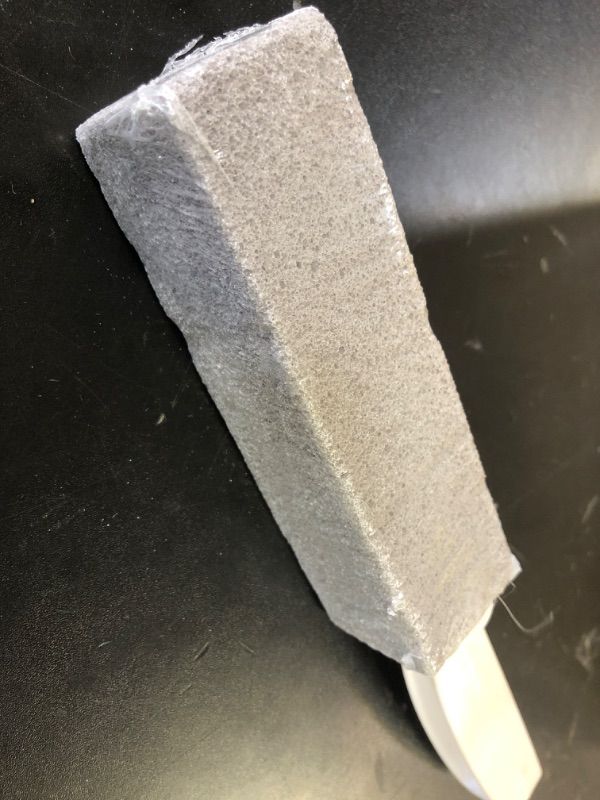 Photo 1 of Pumice Toilet Bowl Brush Pumice Stone with Long Handle Toilet Stone Brush Block for Bath Grout Pool Kitchen Tubs Showers