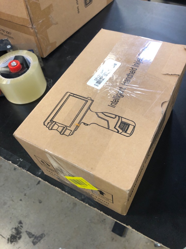 Photo 1 of TIKTONER 127T1 Handheld Inkjet Printer - Portable Handheld Printer for Text/Logo/QR Code/Barcode/Date/Batch Number/Serial Number, Inkjet Coding Machine for Cardboard/Metal/Plastic/Ceramic/Wood/Fabric