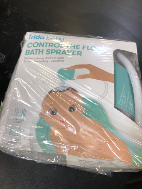Photo 1 of Frida Baby Control The Flow Bathtub Sprayer Attachment for Baby Bathtub, Shower Head with Scalp Massager, Control Waterflow with 2 Pressure Modes