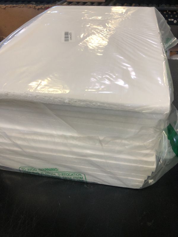 Photo 1 of AMZQNART Craft Foam Block, 0.5 in Thick 17x11" EPS Polystyrene Rectangle Foam Blocks Packs of 15 Pcs for Art Sculpting, Sculpture, Modeling, School and Home DIY.