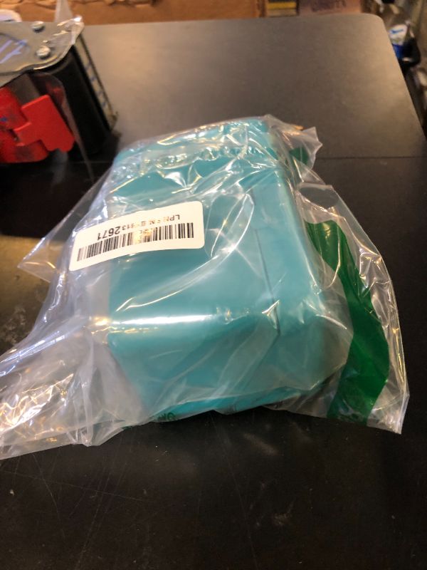 Photo 1 of H4D 3x5 Index Card Holder with 100 Heavyweight Ruled Index Cards and 25 Plastic Dividers, Teal