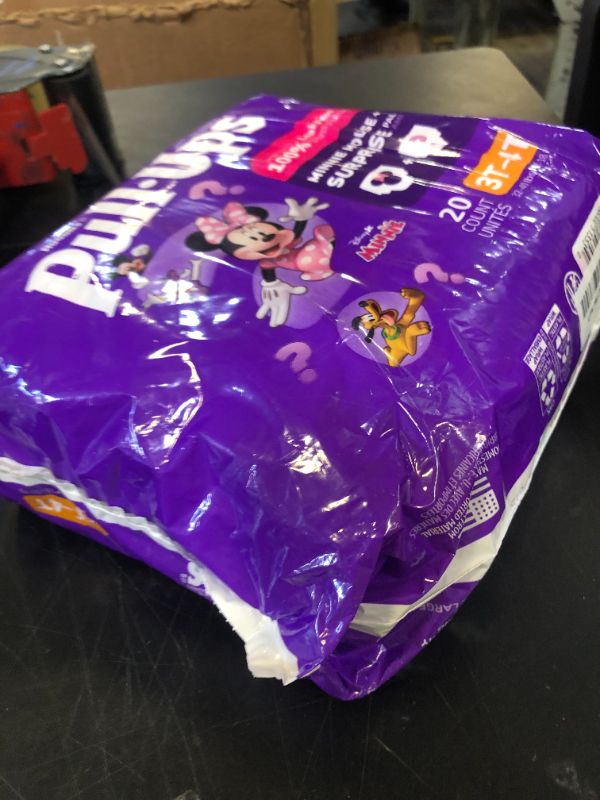 Photo 1 of DAMAGED PKG Pull-Ups Girls' Potty Training Pants, Size 3T-4T Training Underwear (32-40 lbs), 20 Count