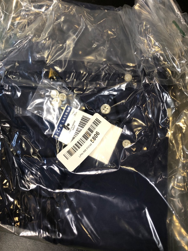 Photo 1 of POLO RALPH LAUREN Men's Long Sleeve Oxford Button Down Shirt (L, NewNavy)