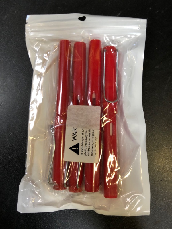 Photo 1 of smrtcol Everlasting Checking Pencils Red Erasable Pencils Correcting Pencils with Erasers for Checking Map Marking Coloring Tests Grading 4 Pack