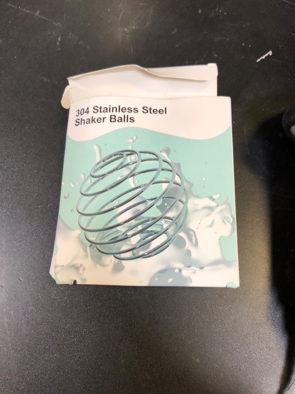 Photo 1 of Shaker Balls, 6PCS 304 Stainless Steel Mixing Balls for Protein Shakes Formula, Blending Balls for Mixer Bottles