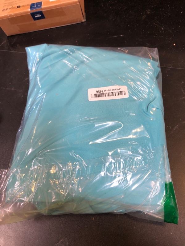Photo 1 of MASTERCANOPY Patio Umbrella 9 ft Replacement Canopy for 8 Ribs-Turquoise Canopy Only