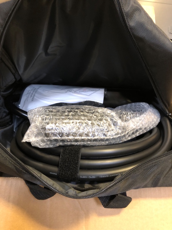 Photo 1 of AIMILER Level 2 Electric Vehicle (EV) Charger(WIFI APP/Plug-play), 32A, 25ft Cable ETL Certified, 220V-240V NEMA 14-50P Plug EVSE w/ J1772 Connector, Portable EV Car Charging Stations for Home Level 2