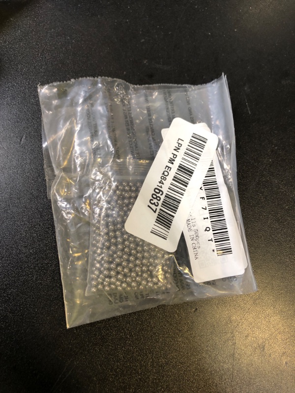 Photo 1 of uxcell 3mm Bearing Balls 304 Stainless Steel G100 Precision Balls 500pcs